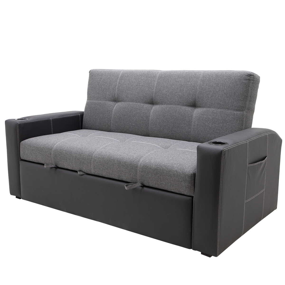 Sofa Cama Sleepy Vin Negro/Gris Stock